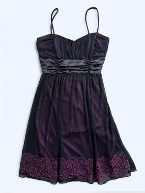 Vintage Taboo Gothic Glam Mini Prom Dress